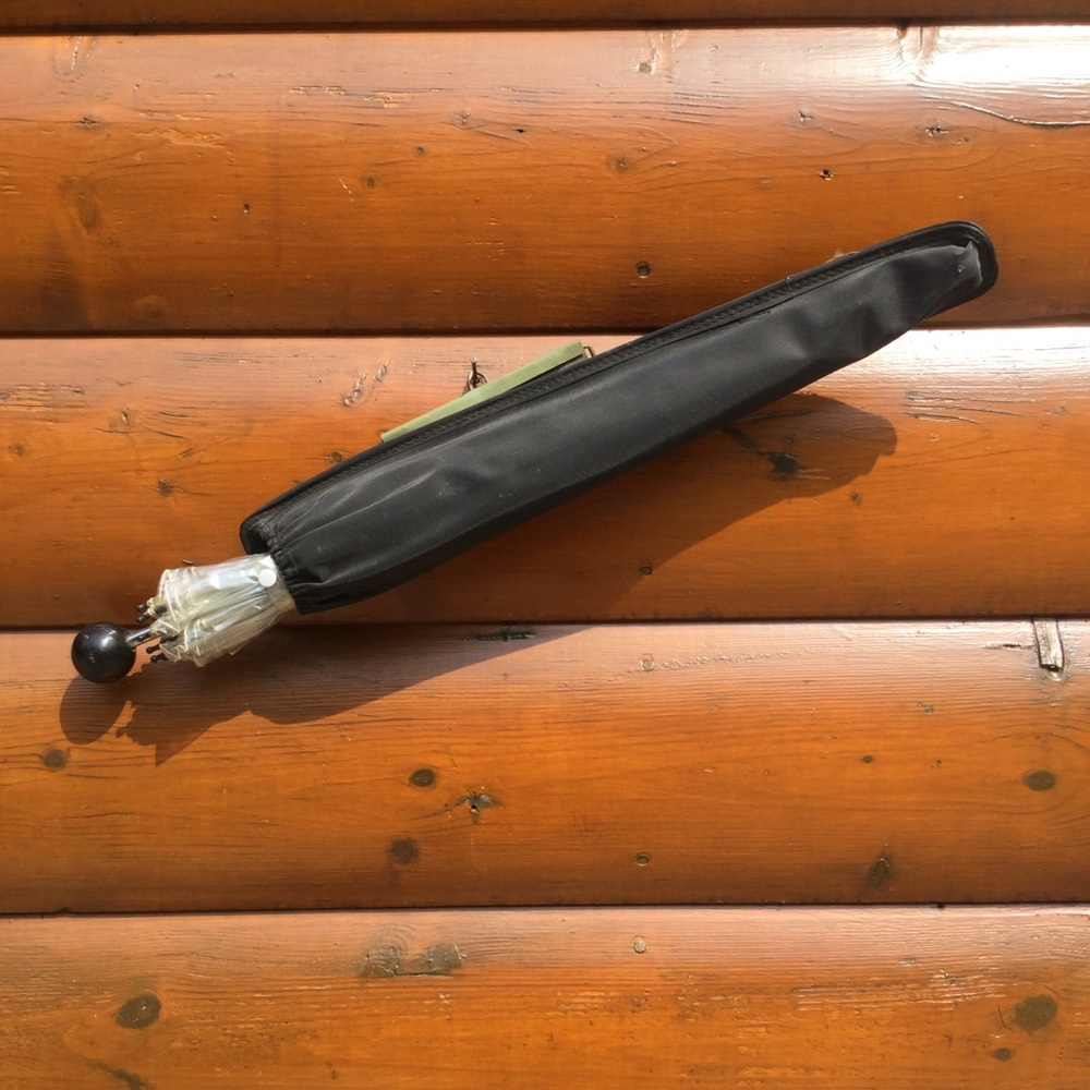 ☔️ Vintage UMBRELLA in CARRYING CASE WALL MOUNT RARE EVC UniSex